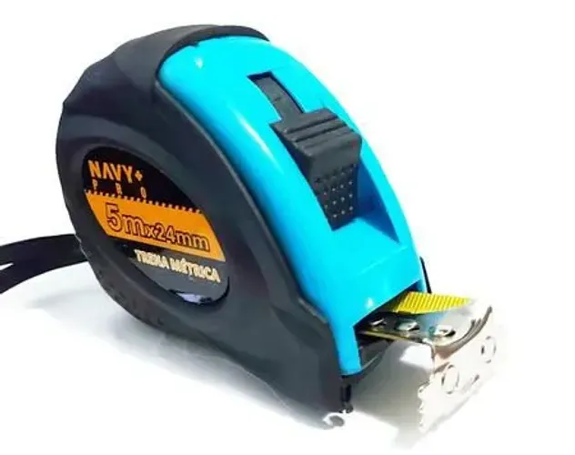 Trena 5 Metros X 24mm 2 Travas Emborrachada