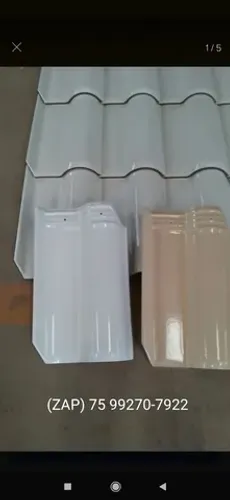 Telhas Esmaltadas Direto da Fábrica - 30 Anos de Garantia