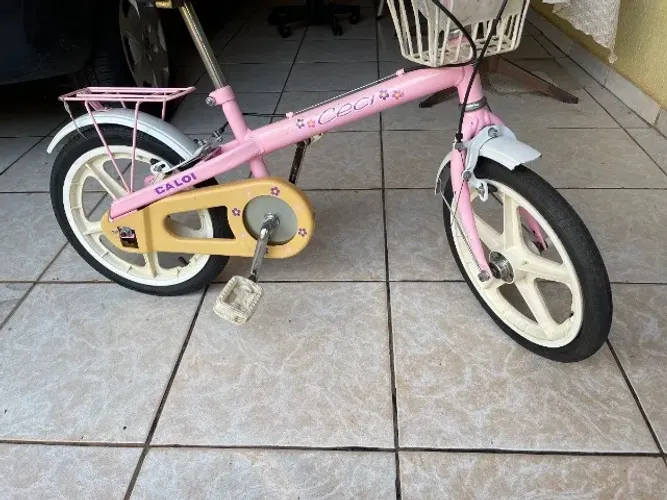 Bicicleta Caloi Ceci Original Aro 16 Infantil Relíquia