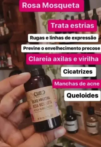 Óleo de Rosa Mosqueta Flora Pura 30ml