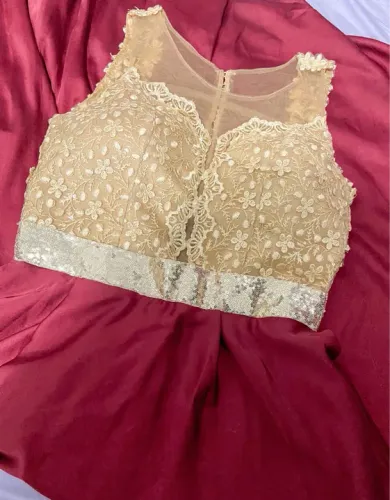 Vestido de festa Marsala