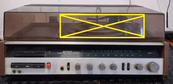 Peças do Stereo Music System Sony Hp 219a - leia atentamente a descrição