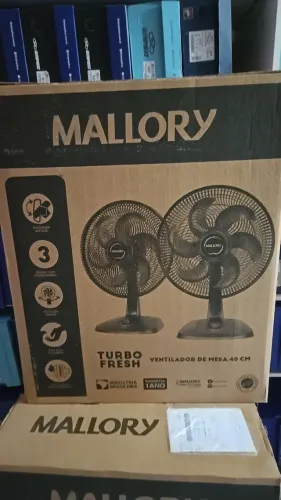 PROMOÇÃO VENTILADOR MALLORY GRANDE  LACRADO-R$195.00 AVISTA. 