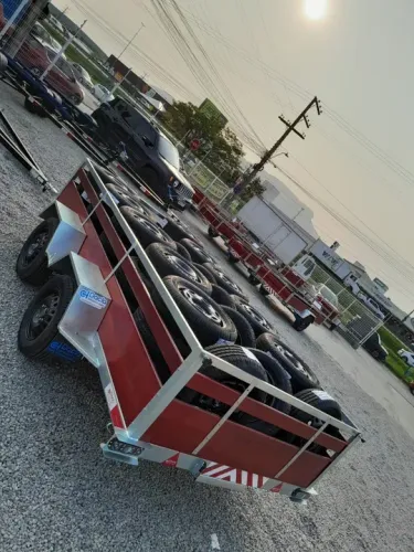 CARRETINHA 3 METROS REBOQUE TRUCADO REFORÇADO 