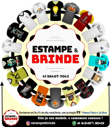 Camisetas para Empresas ou Pessoa Física Personalizadas