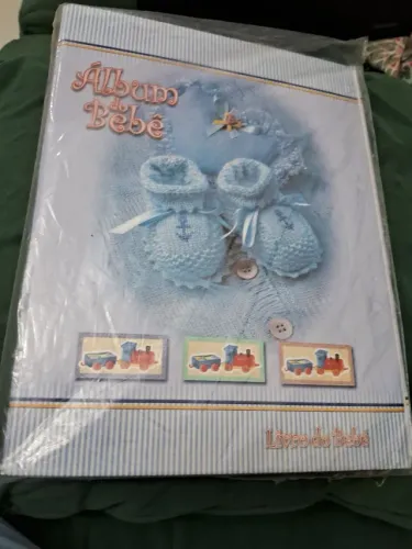Álbum de fotografia bebê 