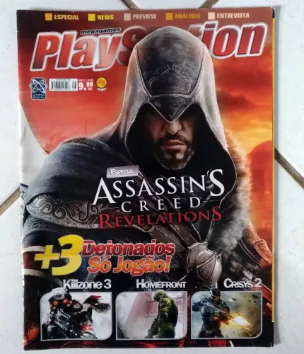 Revista MegaGames Playstation com detonado de Killzone 3, Homefront e Crysis 2 Ano 7 Nº 38