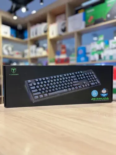 Teclado Mecânico Gamer T-Dagger Bermuda Switch Azul - Loja Fisica