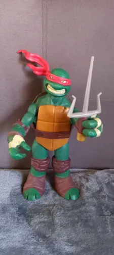 Boneco tartaruga ninja raphael