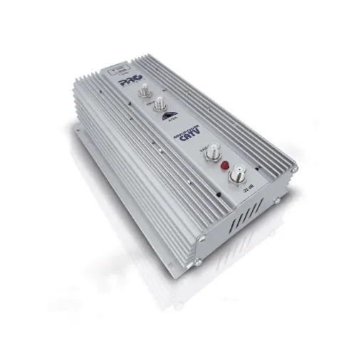Amplificador Antena Coletiva 50db 1 Ghz Pqap7500g3 Geração 3 Proeletronic Catv Vhf Uhf T