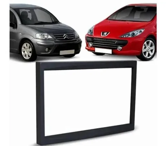 Moldura 2 din complementar 7 polegadas Citroen C3 