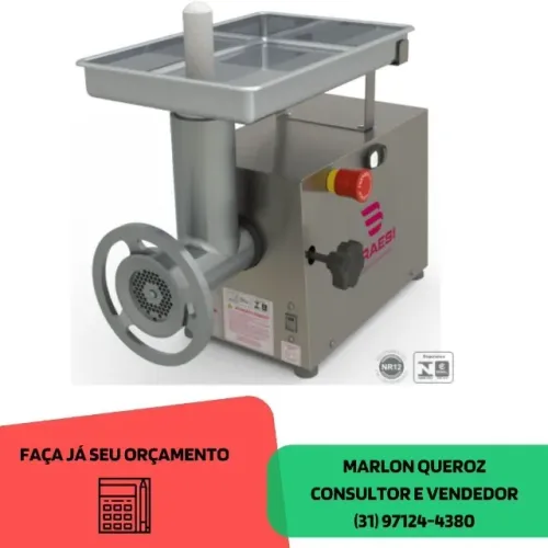 Moedor de Carne Braesi Boca 10 Inox