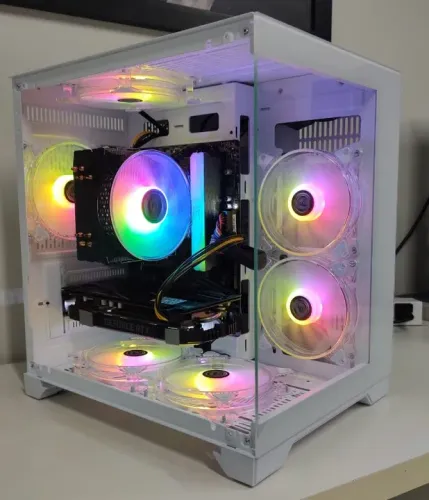 PC Gamer Ryzen 5 5600 / RTX 3060 ti / 16GB ram - Loja Física