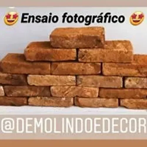 Tijolo rústico R$ 2,50 a unidade