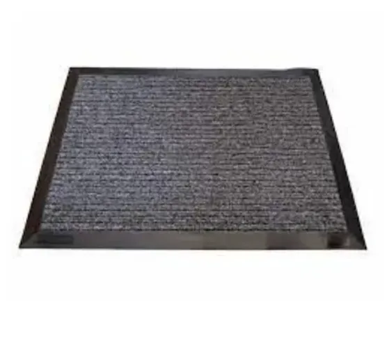 TAPETE DE BORRACHA DUO 70 X 100CM PRETO BORDA UNIK KAP