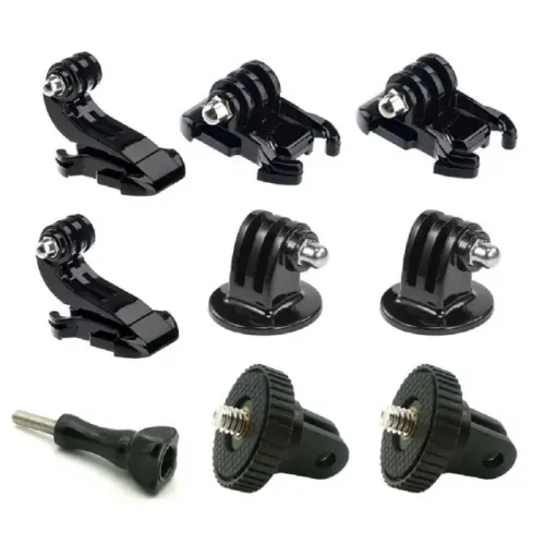 Kit com 9 un para Câmera de Ação Acessório Gopro - Cod 1229