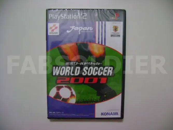 Jikkyo World Soccer 2001 Original Japonês Novo Lacrado!