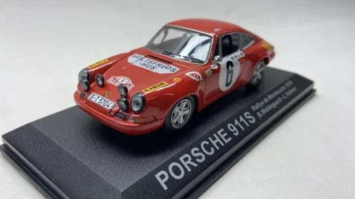 100 Anos Do Automóvel De Competição Porsche 911s 1970 1/43