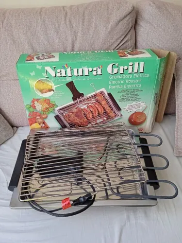 Natura grill 127v churrasqueira grelha elétrica 