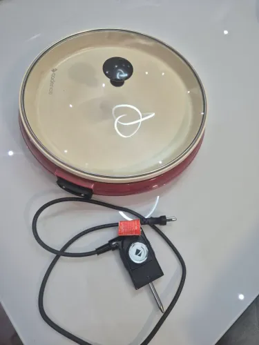 Panela Elétrica Cadence com Tampa de Vidro