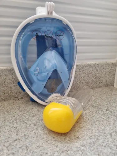 Máscara de Mergulho Full Face com Snorkel
