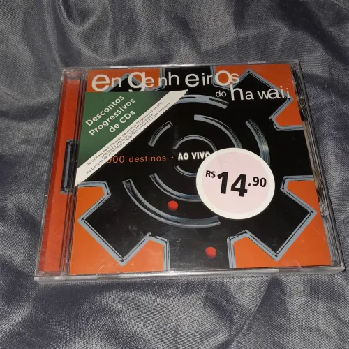 Cd lacrado- engenheiros do hawaii 10.000 destinos