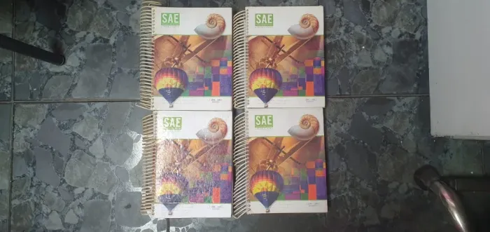 4 Livros 1° Serie ensino médio, SAE - O PASSO À FRENTE