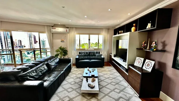 Apartamento alto padrão, 3 suítes, 5 vagas no Anália Franco. Condomínio Rômulo e Remo