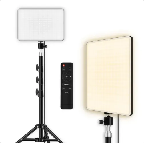 RING LIGHT led de 50cm profissional (19 polegadas) com tripé de 2,10 metros.