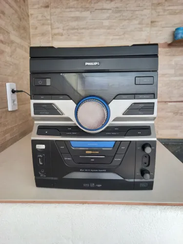 Mini System hi-fi Philips modelo FWM452X/78 com DEFEITO