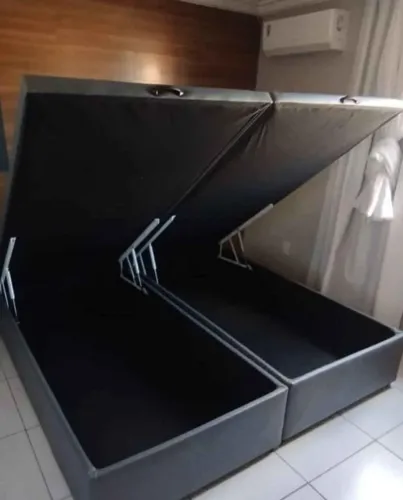BASE BAÚ KING SIZE BIPARTIDO 