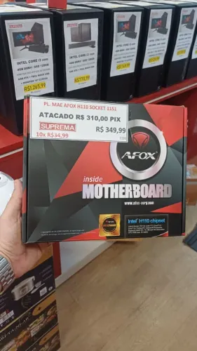 PLACA MÃE H110 1151 M.2 DDR4 