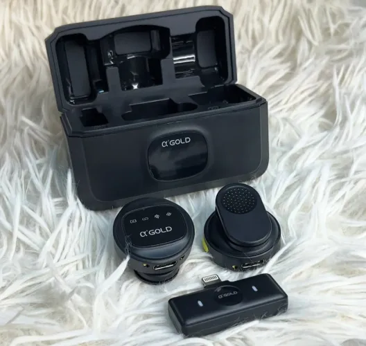 Microfone sem fio Lapela Iphone - Qualidade profissional!