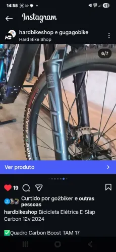 Bicicleta Elétrica Groove - Slap Carbon 12 V 2024