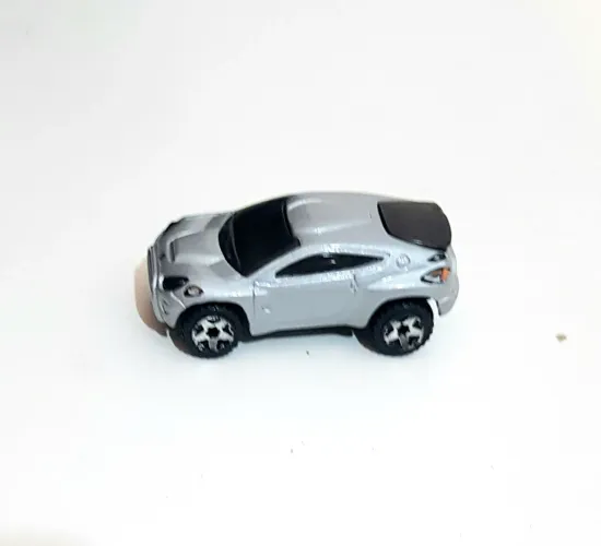 Hot Wheels 2002 Toyota RSC Metalflake cinza robusto Sport Coupe HW primeiras edições