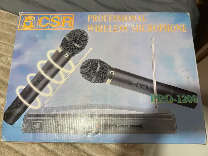 Microfone CSR Pro 1200 Profissional 
