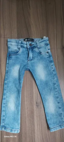 Calça jeans masculina slim bebê( 24 meses)