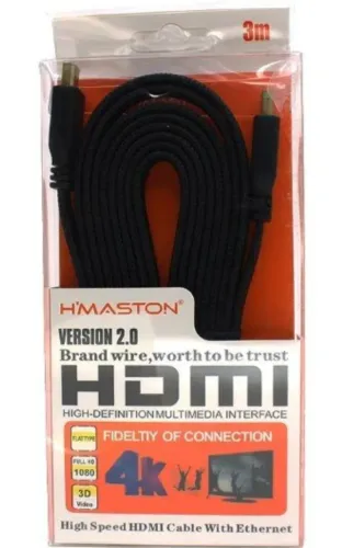 Cabo HDMI 2.0 4K - 3 Metros
