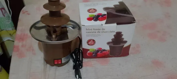 Mini Fonte de Cascata de Chocolate - Prepare suas sobremesas!