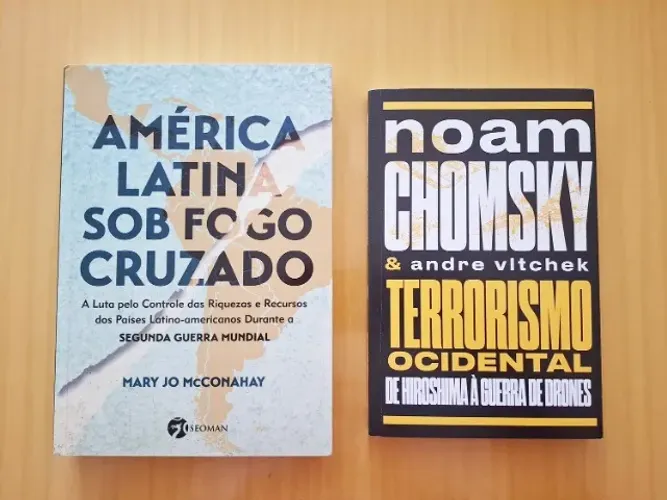 02 Livros Novos: América Latina sob Fogo Cruzado / Terrorismo Ocidental