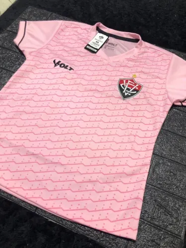 Camisa Esporte clube Vitória feminina rosa
