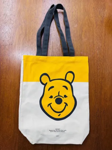 Bolsa Sacola de Ombro Winnie the Pooh