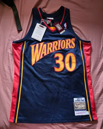 Jersey mitchell & ness Stephen curry golden state warriors