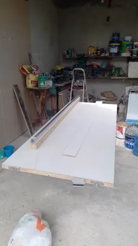 Porta de correr 80x210 com kit