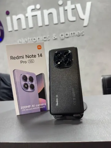 Redmi note 14 Pro 5G Novo Lacrado - Infinity Eletronics & Games