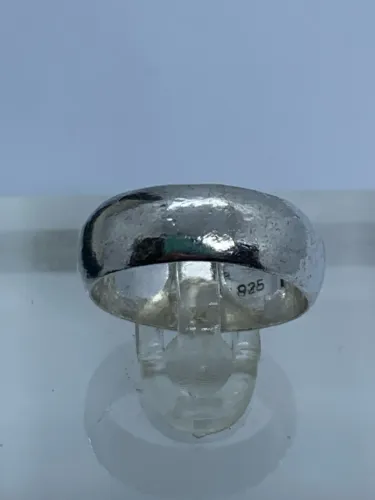 Anel de prata 925 grosso tamanho 10