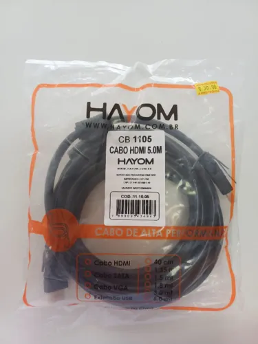 Cabo HDMI 5.0M