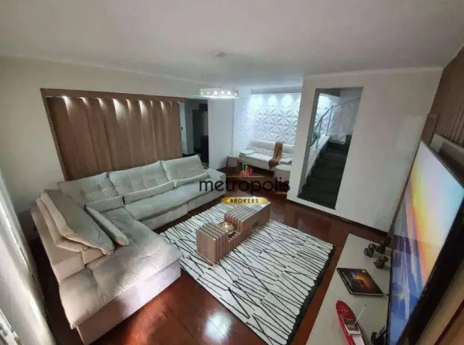 Sobrado à venda, 266 m² por R$ 1.400.000,01 - Vila Boa Vista - Santo André/SP