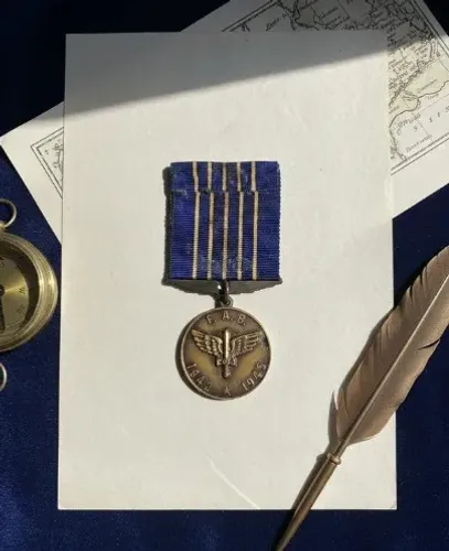 Medalha Fab 2 Guerra Mundial Campanha Atlântico Sul