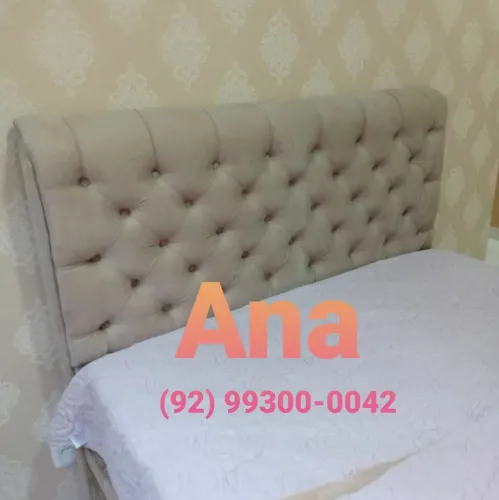 Cabeceira de Cama Estofada